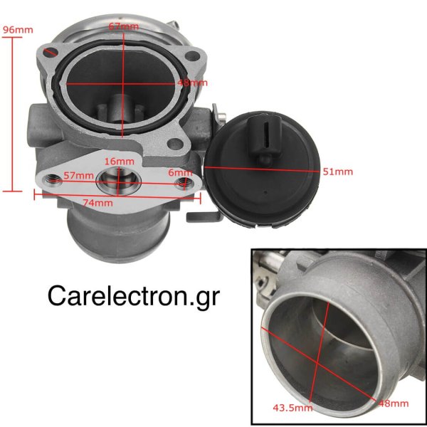 Pierburg - Βαλβίδα Ανακύκλωσης Καυσαερίων ( EGR Valve ) VW Group - 7.24809.17.0 - Image 10