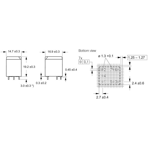 Ρελέ V23072-C1061-A308 12V 20A - Image 3