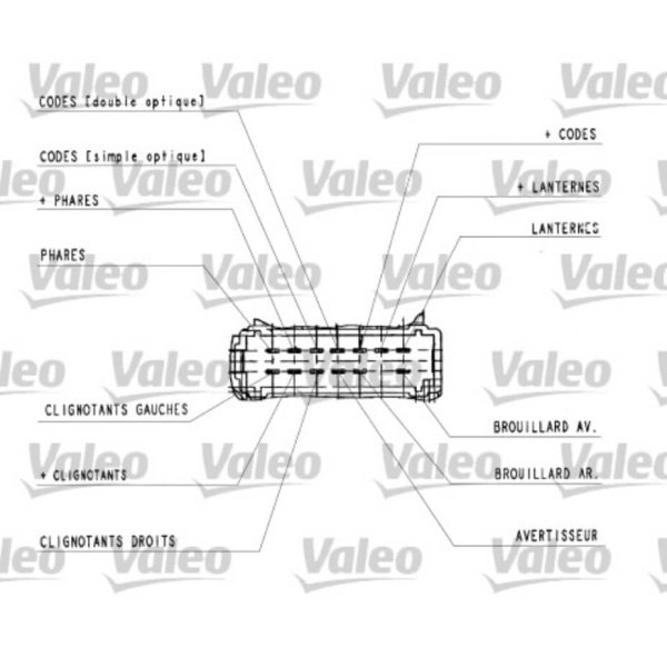 7701048913 - Valeo Διακόπτης Φώτων Renault Opel Nissan - Image 4
