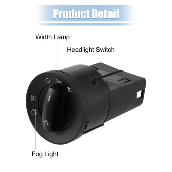 6Q0941531C - Περιστροφικός Διακόπτης Φώτων VW - Image 3