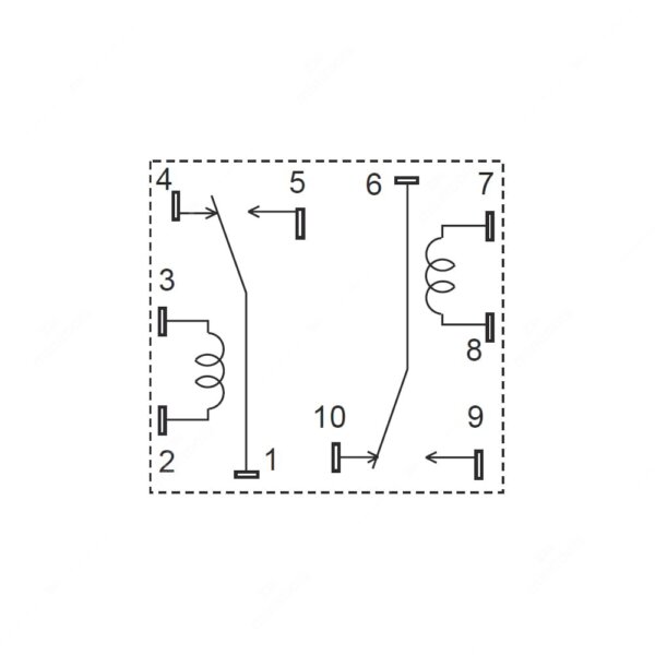 EX2-2U1 / EX2-2U1S / EX2-2U1L / EX2-2U1J - Ρελέ DC12V 25A - Image 3