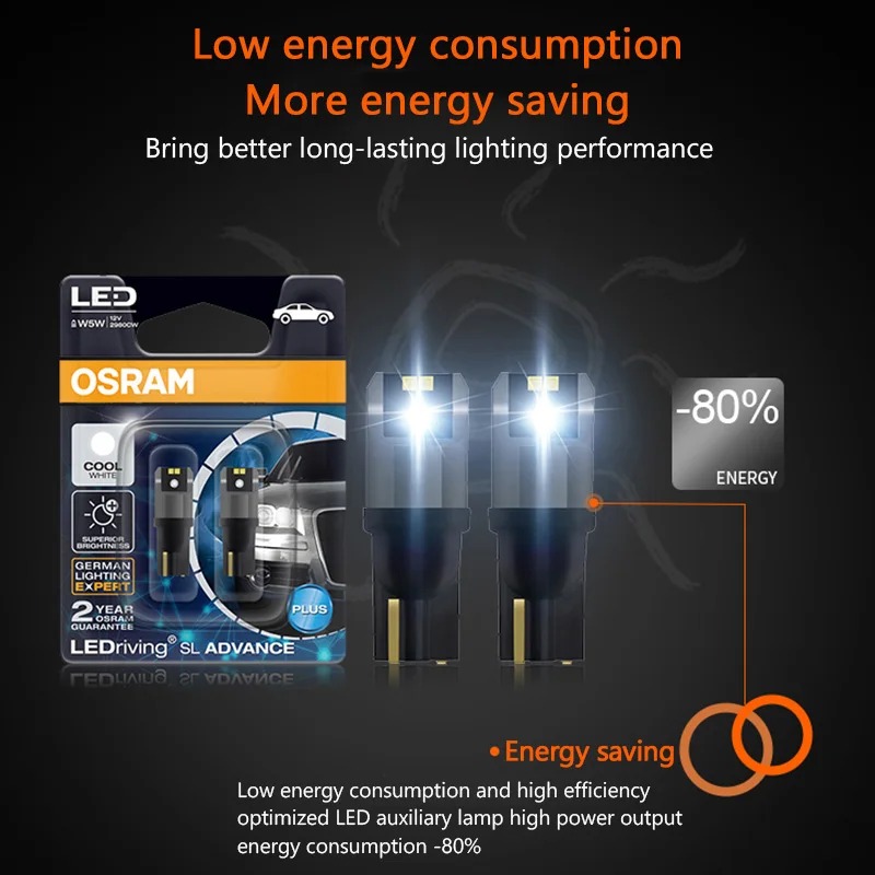 OSRAM LED T10 W5W 6000K - Image 4