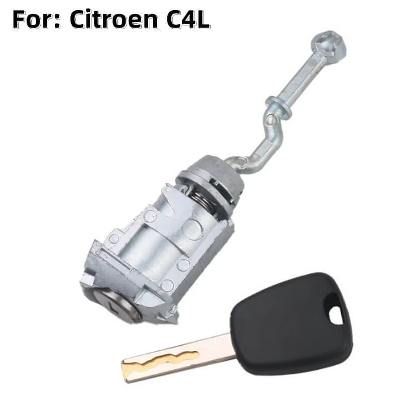Αφαλός κλειδαριάς πόρτας οδηγού Citroen C4L με κλειδί